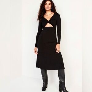 NWOT Old Navy Cutout Midi Dress